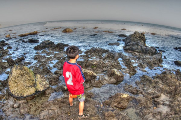 Looking out towards the ocean Looking out towards the ocean