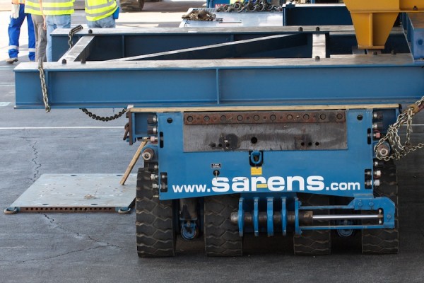 Part of the transporter base