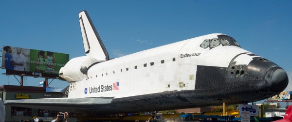 Endeavour parked in Westchester