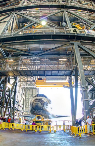 One of our first views of Atlantis the first day One of our first views of Atlantis the first day