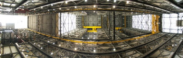 Vertical panorama of the VAB Vertical panorama of the VAB