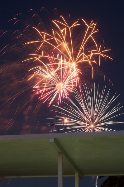 Fireworks to end the day Fireworks to end the day