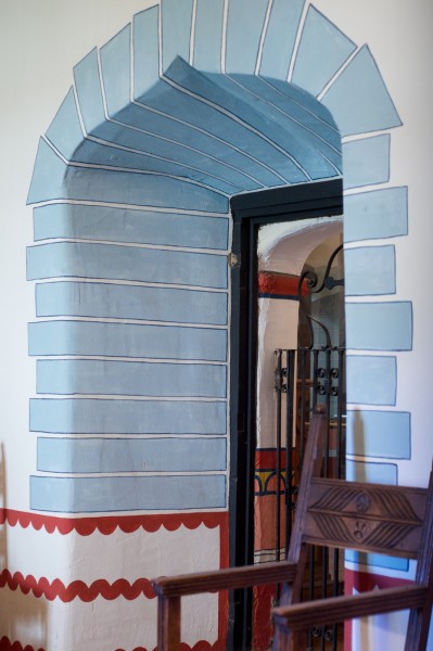 Restored room in the Convento building