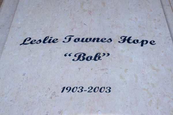 Bob Hope's grave at the San Fernando Mission