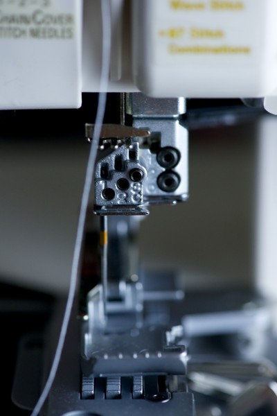 Foot with the ability to use five different needles at once