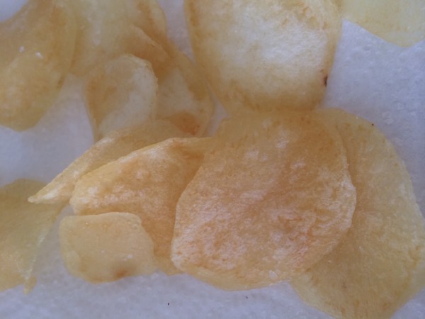 Some delicious homemade potato chips I made today!