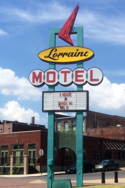 The Lorraine Motel was where Dr. Martin Luther King Jr. was staying at when he was assassinated