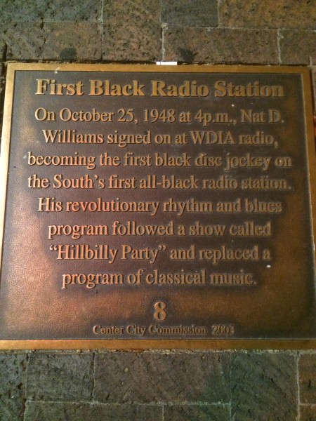 WDIA was the first all-black radio station in the South